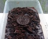 Foto langkah ke 10 dari resep Hottie brownie with assorted topping.