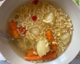 Tyúkhúsleves minden földi jóval recept fázis 3 fotója