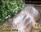 A picture of step 4 of Hara Bhara Parantha (Leafy wholeweat Flatbread).