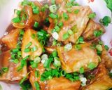 Hình bước làm 3 của món Cà tím tàu hủ áo bột sauce
