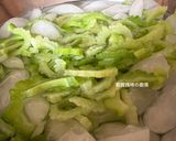 A picture of step 9 of Pickled Bitter Melon with Ume Plums.