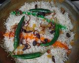Foto langkah ke 6 dari resep Nasi briyani ayam.