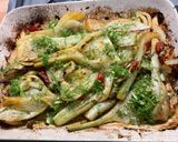Une image de l'étape 14 de Fenouils marinés grillés aux tomates, pastis et anis vert.