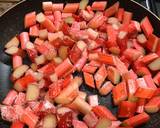 Rhubarb flumble (flapjack+crumble) recipe step 2 photo
