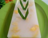 Foto langkah ke 3 dari resep Puding Susu Mangga.