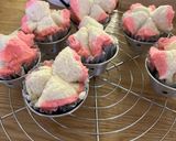 Foto langkah ke 5 dari resep Bolu kukus mekar anti gagal.