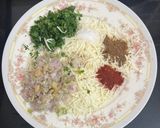 A picture of step 2 of Healthy & Protein Pack Palak Paneer Paratha 🫓.