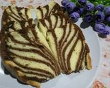 Foto langkah ke 6 dari resep Ogura Zebra Cake.