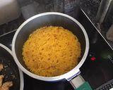 Foto del paso 3 de la receta: Pollo con brócoli y zanahorias al vapor medio chino, pero picantes!!!