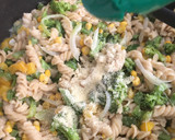 Foto del paso 3 de la receta: Pasta integral con verduras 🌽