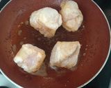 Foto del paso 9 de la receta Rape en salsa de frutos secos