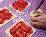 A picture of step 5 of ❤️ Heart-Shaped Puff Pastry Buns with Your Favorite Filling.