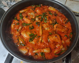 Foto del paso 4 de la receta: Cazón en salsa napolitana