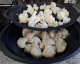Foto del paso 1 de la receta: Coliflor keto con bacon