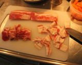 Foto del paso 3 de la receta: Sabatino, con carbonara a Jorge