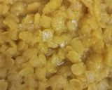 A picture of step 1 of Maharashtrian Dal with Sambar Masala.