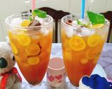 Hình bước làm 5 của món Trà tắc xí muội(ô mai)
