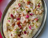 A picture of step 9 of Biri gaintha kheer.