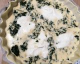 Une image de l'étape 4 de Tarte épinards mozzarella.