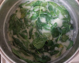 Foto del paso 4 de la receta: Crema de queso azul y espinacas