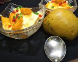 A picture of step 4 of Mango ice cream.