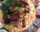 A picture of step 2 of Suji dhokla.