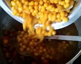 A picture of step 8 of Ghughni Chaat.