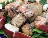 Foto del paso 10 de la receta: Brocheta de camarón. 100% libre de grasa