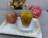 A picture of step 5 of Apple with jaggery murabba.