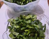 Foto del paso 5 de la receta: Espinacas: corte chiffonade