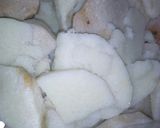 A picture of step 1 of Fried yam with sauce.