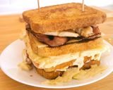 Foto del paso 8 de la receta Sándwich Club o Club Sándwich