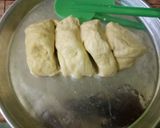 Foto langkah ke 3 dari resep Korean cheese bread versi ekonomis dengan metode autolysis.