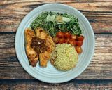 Hình bước làm 6 của món Cá hồi áp chảo sốt Thái [Eat clean - Lose weight]