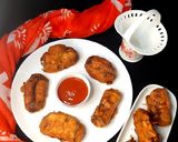 বেগুনি ও আলুর চপের যুগলবন্দি (একের ভেতর দুই) রেসিপির ধাপ 3 ছবি