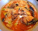 Foto langkah ke 4 dari resep Kotokan/Mangut Ikan Pari Asap.