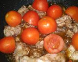 A picture of step 6 of Cholistani chicken khrdai.