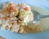 Foto langkah ke 7 dari resep Sawi Udang Kukus Tahu Telur.
