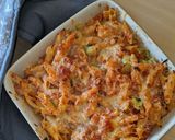 A picture of step 9 of Tuna and broccoli pasta bake.