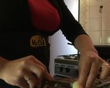 Foto del paso 2 de la receta: Empanadas de choclo con Jamón y Queso 🧀 😋