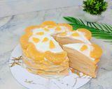 Foto langkah ke 4 dari resep Mille Crepes Jeruk.
