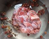 A picture of step 1 of Beef shami kebabs.