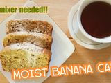 Banana Cake Anti Gagal