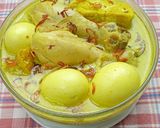 Foto langkah ke 6 dari resep Kare Ayam Tahu Telur.