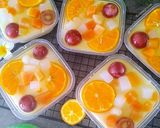 Foto langkah ke 3 dari resep Puding Sutra Buah 🍒.