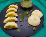 Farali Stuff Idli with Curry leaves Chutney recipe step 5 photo