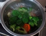 Hình bước làm 2 của món Bông cải xanh xào thịt bò