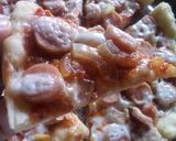 Foto langkah ke 6 dari resep Pizza teflon anti gagal.
