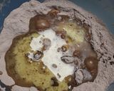 A picture of step 3 of Mini Oreo chocolate cupcakes.