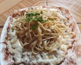 Foto del paso 6 de la receta: Spaghetti dorados con champiñones a la crema